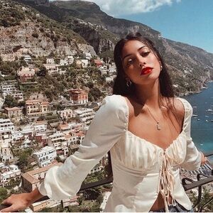 REVOLVE Majorelle Waldorf Blouse